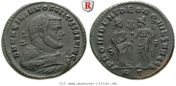 Klicken Sie auf das Bild um es auf Ihrem Rechner zu speichern maximianus-herculius-follis/102255.jpg