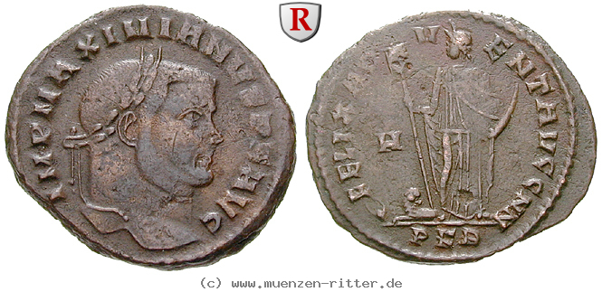 Klicken Sie auf das Bild um es auf Ihrem Rechner zu speichern maximianus-herculius-follis/13209.jpg