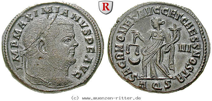 Klicken Sie auf das Bild um es auf Ihrem Rechner zu speichern maximianus-herculius-follis/21722.jpg