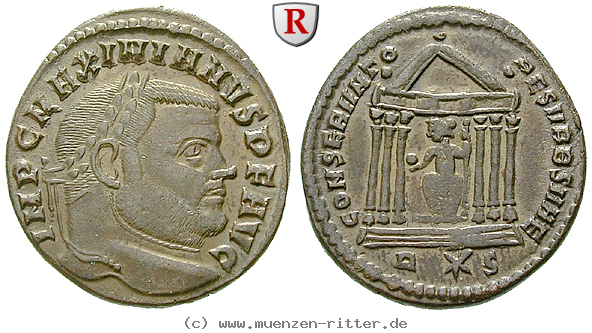 Klicken Sie auf das Bild um es auf Ihrem Rechner zu speichern maximianus-herculius-follis/21724.jpg