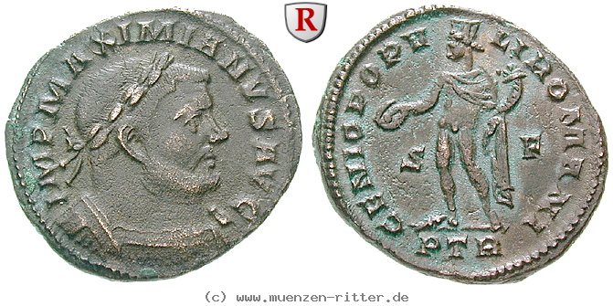 Klicken Sie auf das Bild um es auf Ihrem Rechner zu speichern maximianus-herculius-follis/32136.jpg