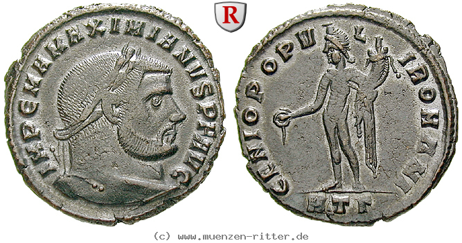Klicken Sie auf das Bild um es auf Ihrem Rechner zu speichern maximianus-herculius-follis/35250.jpg