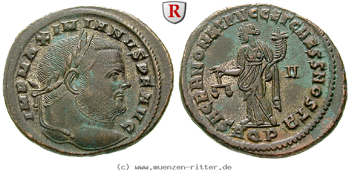 Klicken Sie auf das Bild um es auf Ihrem Rechner zu speichern maximianus-herculius-follis/52121.jpg