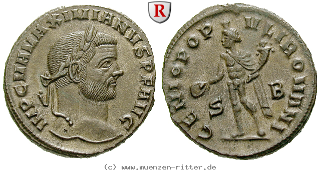 Klicken Sie auf das Bild um es auf Ihrem Rechner zu speichern maximianus-herculius-follis/54134.jpg