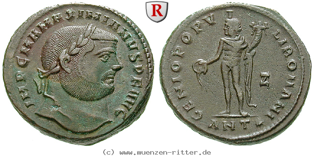 Klicken Sie auf das Bild um es auf Ihrem Rechner zu speichern maximianus-herculius-follis/55890.jpg