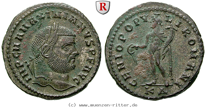 Klicken Sie auf das Bild um es auf Ihrem Rechner zu speichern maximianus-herculius-follis/62619.jpg