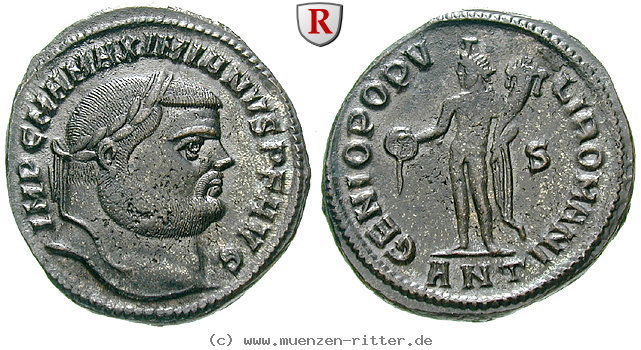 Klicken Sie auf das Bild um es auf Ihrem Rechner zu speichern maximianus-herculius-follis/63833.jpg
