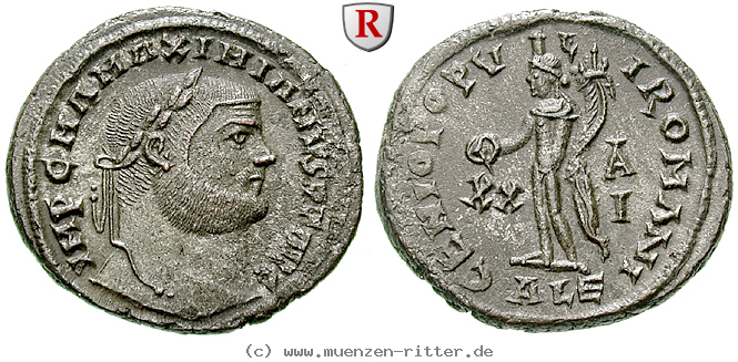 Klicken Sie auf das Bild um es auf Ihrem Rechner zu speichern maximianus-herculius-follis/68398.jpg
