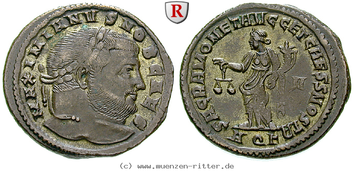 Klicken Sie auf das Bild um es auf Ihrem Rechner zu speichern maximianus-herculius-follis/79068.jpg