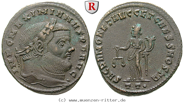 Klicken Sie auf das Bild um es auf Ihrem Rechner zu speichern maximianus-herculius-follis/98625.jpg