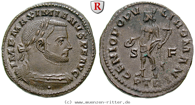 Klicken Sie auf das Bild um es auf Ihrem Rechner zu speichern maximianus-herculius-follis/99268.jpg
