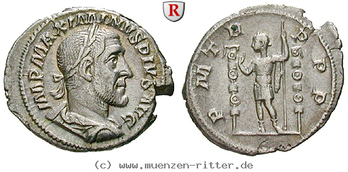 Klicken Sie auf das Bild um es auf Ihrem Rechner zu speichern maximinus-i-denar/16393.jpg