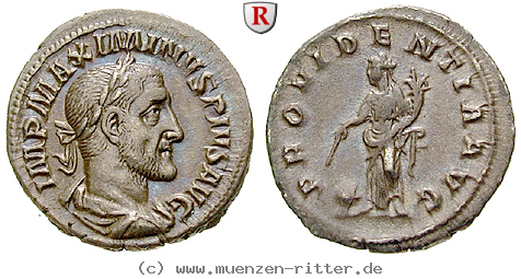 Klicken Sie auf das Bild um es auf Ihrem Rechner zu speichern maximinus-i-denar/27046.jpg