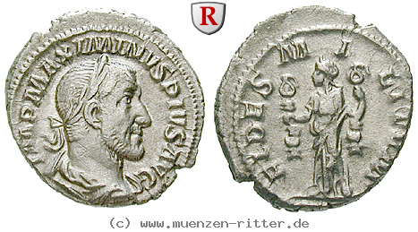 Klicken Sie auf das Bild um es auf Ihrem Rechner zu speichern maximinus-i-denar/32224.jpg