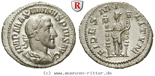 Klicken Sie auf das Bild um es auf Ihrem Rechner zu speichern maximinus-i-denar/43290.jpg