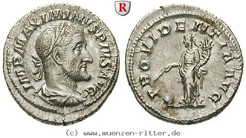 Klicken Sie auf das Bild um es auf Ihrem Rechner zu speichern maximinus-i-denar/54077.jpg