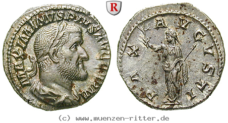 Klicken Sie auf das Bild um es auf Ihrem Rechner zu speichern maximinus-i-denar/72281.jpg