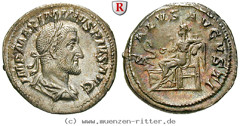Klicken Sie auf das Bild um es auf Ihrem Rechner zu speichern maximinus-i-denar/95529.jpg