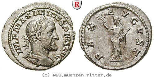 Klicken Sie auf das Bild um es auf Ihrem Rechner zu speichern maximinus-i-denar/96182.jpg