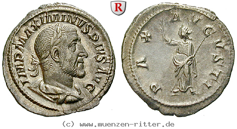 Klicken Sie auf das Bild um es auf Ihrem Rechner zu speichern maximinus-i-denar/96578.jpg