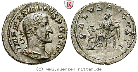 Klicken Sie auf das Bild um es auf Ihrem Rechner zu speichern maximinus-i-denar/98607.jpg
