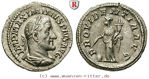 Klicken Sie auf das Bild um es auf Ihrem Rechner zu speichern maximinus-i-denar/98619.jpg