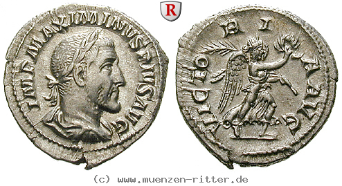 Klicken Sie auf das Bild um es auf Ihrem Rechner zu speichern maximinus-i-denar/99264.jpg