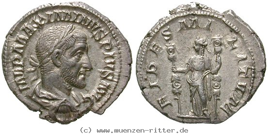 Klicken Sie auf das Bild um es auf Ihrem Rechner zu speichern maximinus-i-denar/erom4291.jpg