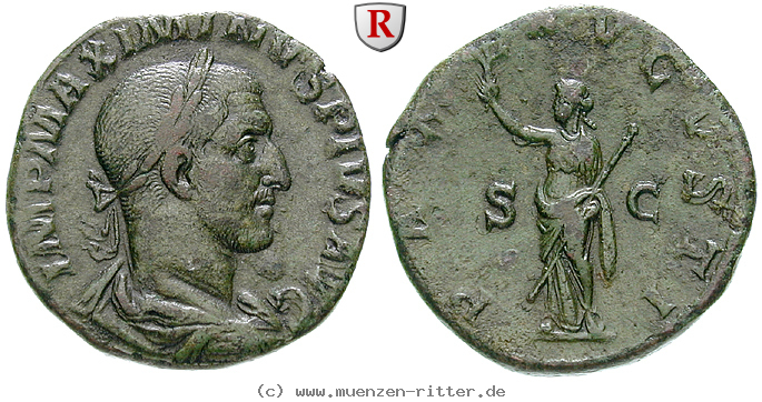 Klicken Sie auf das Bild um es auf Ihrem Rechner zu speichern maximinus-i-sesterz/103497.jpg