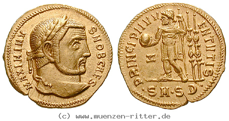 Klicken Sie auf das Bild um es auf Ihrem Rechner zu speichern maximinus-ii--caesar-aureus/18544.jpg