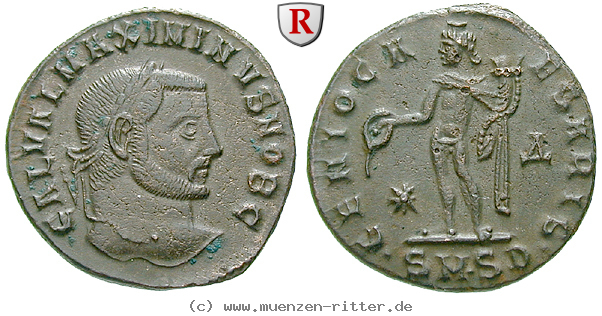 Klicken Sie auf das Bild um es auf Ihrem Rechner zu speichern maximinus-ii--caesar-follis/37417.jpg