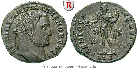 Klicken Sie auf das Bild um es auf Ihrem Rechner zu speichern maximinus-ii--caesar-follis/64028.jpg