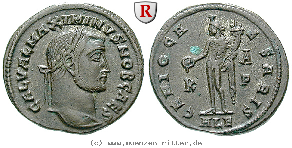 Klicken Sie auf das Bild um es auf Ihrem Rechner zu speichern maximinus-ii--caesar-follis/68474.jpg