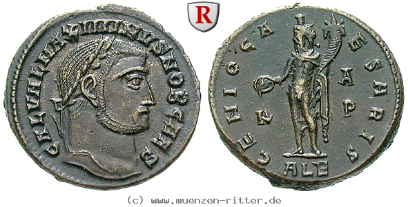 Klicken Sie auf das Bild um es auf Ihrem Rechner zu speichern maximinus-ii--caesar-follis/91593.jpg