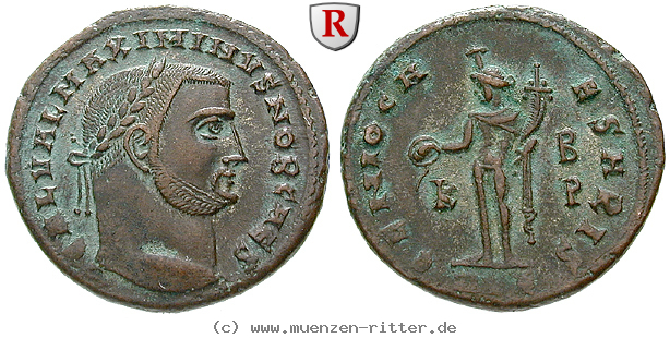 Klicken Sie auf das Bild um es auf Ihrem Rechner zu speichern maximinus-ii--caesar-follis/95217.jpg