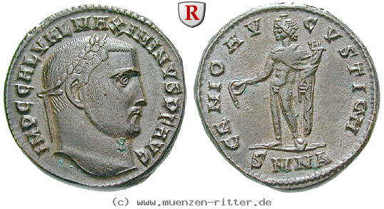 Klicken Sie auf das Bild um es auf Ihrem Rechner zu speichern maximinus-ii-follis/29585.jpg