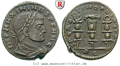 Klicken Sie auf das Bild um es auf Ihrem Rechner zu speichern maximinus-ii-follis/80400.jpg