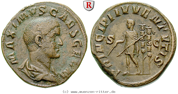 Klicken Sie auf das Bild um es auf Ihrem Rechner zu speichern maximus-caesar-sesterz/55176.jpg