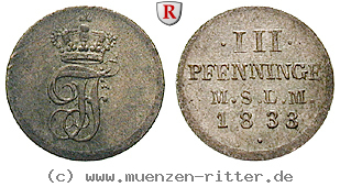 Klicken Sie auf das Bild um es auf Ihrem Rechner zu speichern mecklenburg-friedrich-franz-i-3-pfennig/54548.jpg