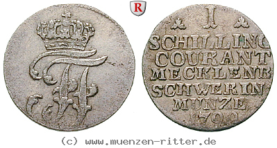 Klicken Sie auf das Bild um es auf Ihrem Rechner zu speichern mecklenburg-friedrich-franz-i-schilling/23420.jpg