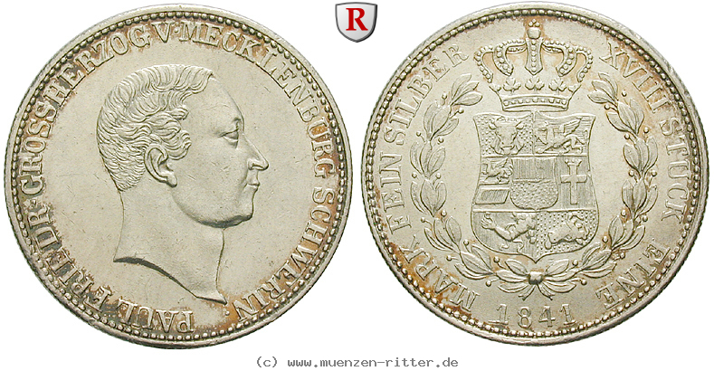 mecklenburg-paul-friedrich-2-3-taler/54205.jpg
