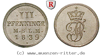 Klicken Sie auf das Bild um es auf Ihrem Rechner zu speichern mecklenburg-paul-friedrich-3-pfennige/25005.jpg