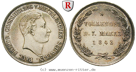 Klicken Sie auf das Bild um es auf Ihrem Rechner zu speichern mecklenburg-paul-friedrich-8-schilling/48455.jpg