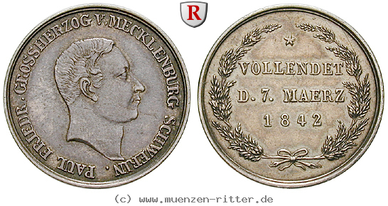 Klicken Sie auf das Bild um es auf Ihrem Rechner zu speichern mecklenburg-paul-friedrich-silbermedaille/80483.jpg