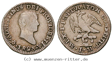 Klicken Sie auf das Bild um es auf Ihrem Rechner zu speichern mexiko-augustin-i-iturbide-1-2-real/13321.jpg