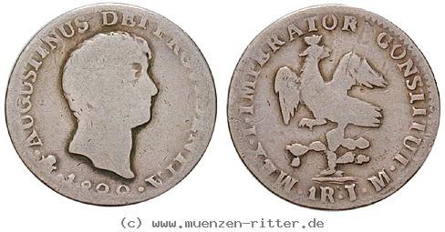 Klicken Sie auf das Bild um es auf Ihrem Rechner zu speichern mexiko-augustin-i-iturbide-real/13317.jpg