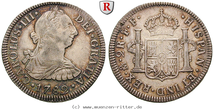 Klicken Sie auf das Bild um es auf Ihrem Rechner zu speichern mexiko-carlos-iii-2-reales/13066.jpg