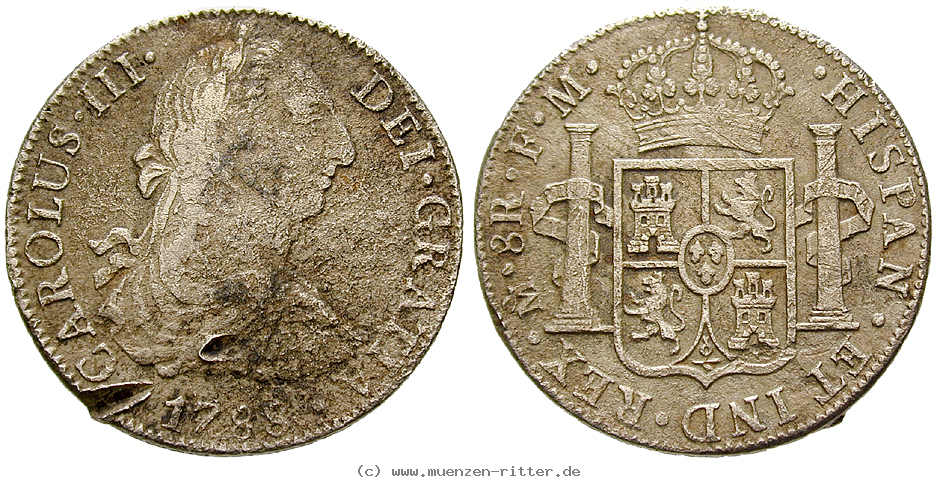 Klicken Sie auf das Bild um es auf Ihrem Rechner zu speichern mexiko-carlos-iii-8-reales/30582.jpg