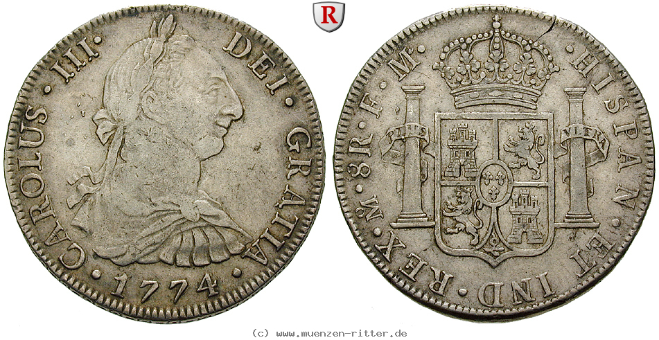 Klicken Sie auf das Bild um es auf Ihrem Rechner zu speichern mexiko-carlos-iii-8-reales/99863.jpg