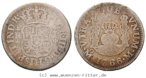 Klicken Sie auf das Bild um es auf Ihrem Rechner zu speichern mexiko-carlos-iii-real/13043.jpg